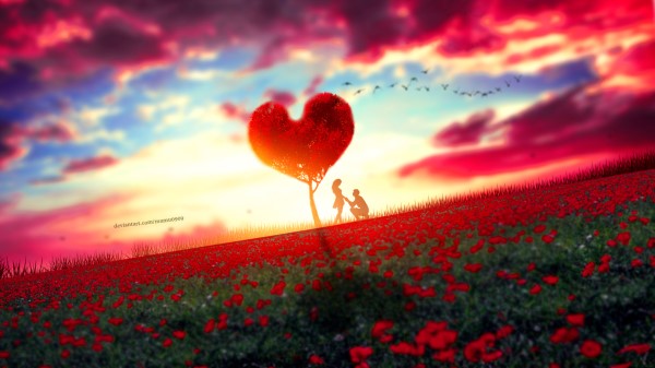 Couple Moment wallpaper