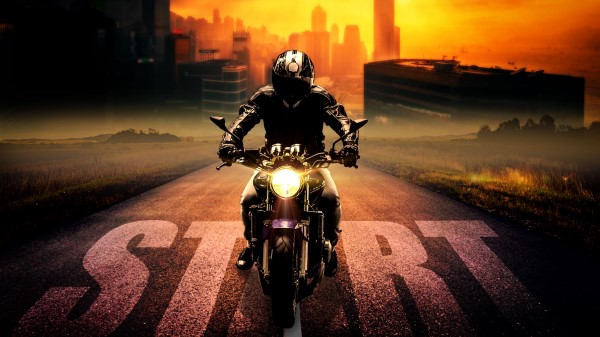 Biker Bike Motorcycle Wallpaper