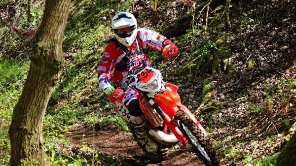 Motocross Rider Sand Wallpaper