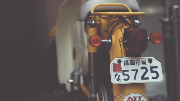 Motorcycle Scooter Numbers Wallpaper