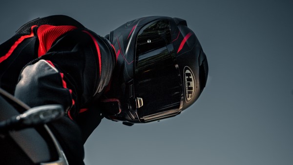 Motorcyclist Helmet Motorcycle Wall Wallpaper