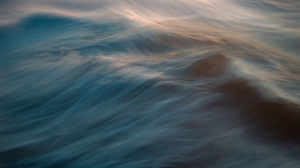 Waves Blur Long Exposure Wallpaper