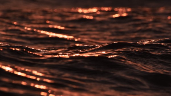 Waves Sea Glare Wallpaper