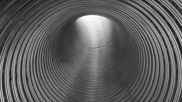 Tube Inside Up Ligh Wallpaper