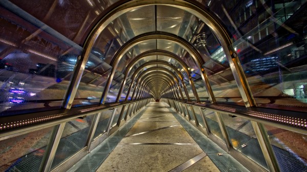 Tunnel Arch Distance Wallpaper