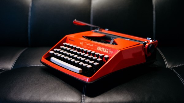 Typewriter Retro Sofa Wallpaper