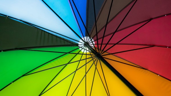 Umbrella Colorful Bright Wallpaper