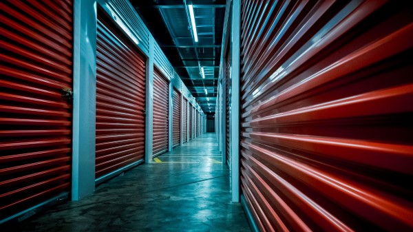 Warehouse Building Tunnel Wallpaper