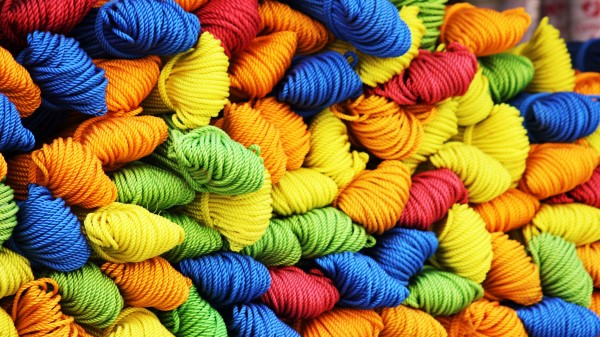 Yarn Thread Colorful Wallpaper