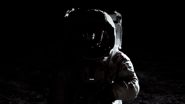 Astronaut Spacesuit Dark Wallpaper