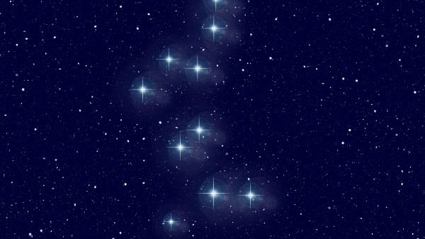Constellation Bear Starry Sky Wallpaper