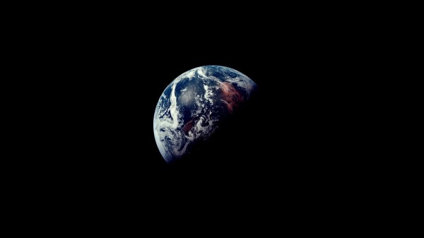 Earth Planet Shadow Photo Wallpaper