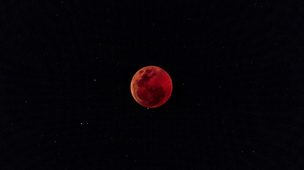 Full Moon Eclipse Red Moon Wallpaper