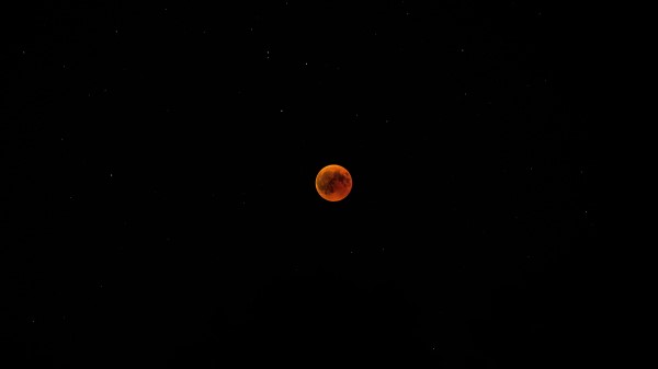 Full Moon Red Moon Eclipse Image Wallpaper