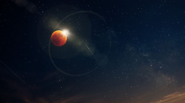 Moon Eclipse Radiance Wallpaper