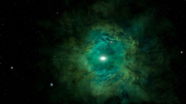Nebula Cloud Stars Wallpaper