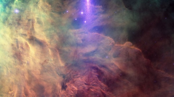 Nebula Stars Glow Wallpaper