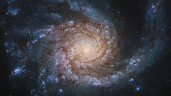 Ngc 4254 Galaxy Spiral Wallpaper