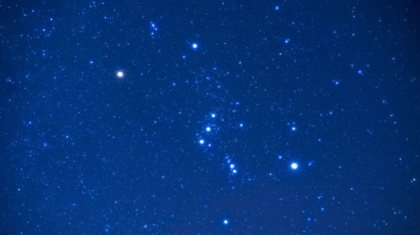 Orion Constellation Starry Sky Wallpaper