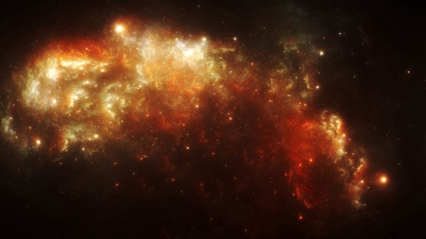 Outer Space Stars Shroud Photo wallpaper