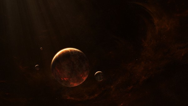 Planet Satellite Space wallpaper