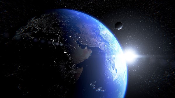Planet Space Satellite Wallpaper
