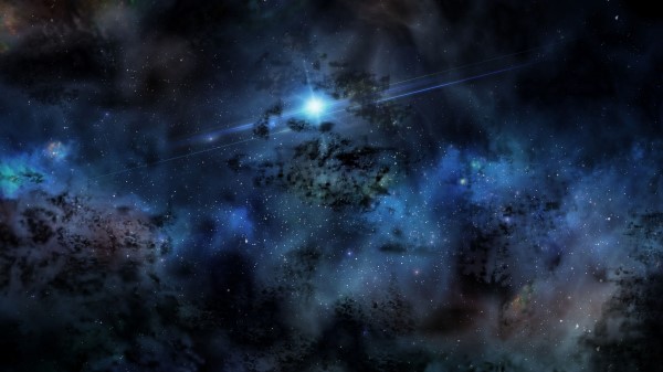 Space Flash Shine wallpaper