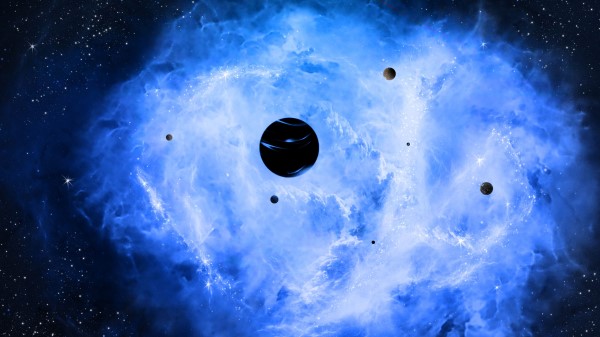 Space Planets Nebula wallpaper