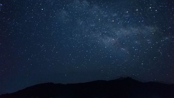 Starry Sky Night Space Stars wallpaper