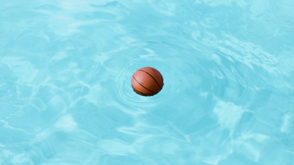 Basketball Ball Water wallpaper