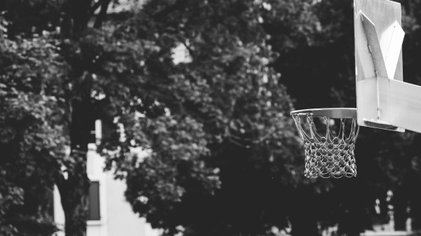 Basketball Hoop Hoop Bw wallpaper