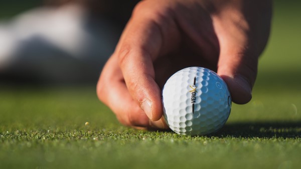 Golf Ball Hand Image wallpaper