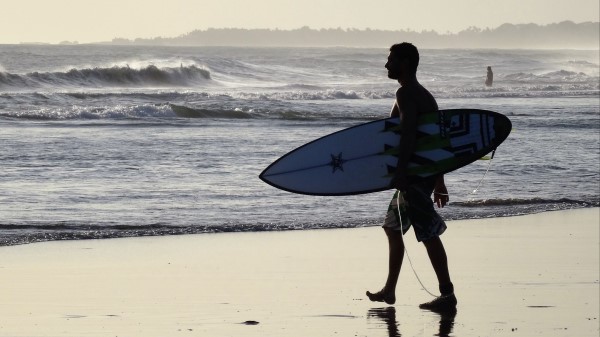 Surfer Bali Beach Surfing wallpaper