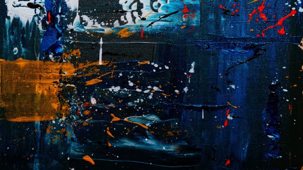 Canvas Paint Texture Wallpaper