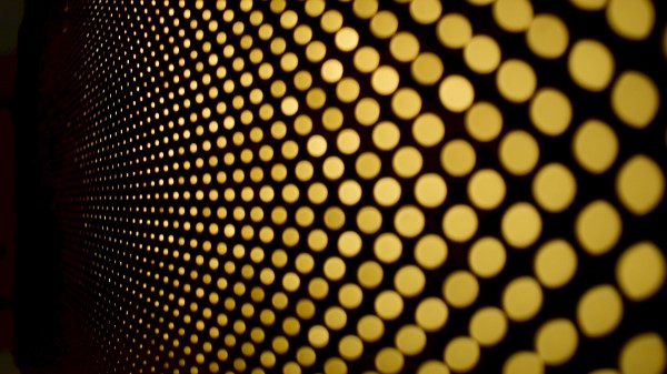 Circles Wall Yellow wallpaper