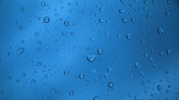 Drops Rain Surface Texture Wallpaper