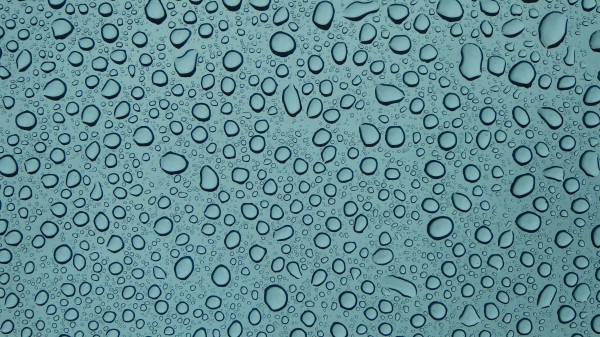 Drops Surface Glass Moisture Circles Wallpaper