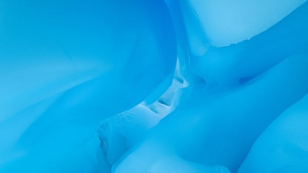 Glacier Ice Texture Wallpaper