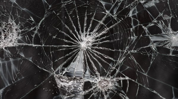 Glass Cracks Splinters Broken Wallpaper