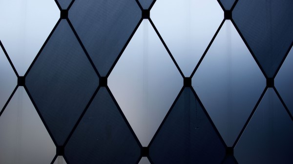 Glass Texture Shapes Wallpaper