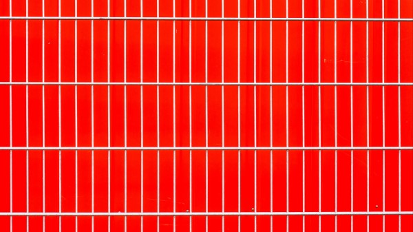 Grid Texture Red Wallpaper