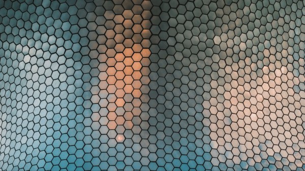 Honeycomb Pattern Texture Wallpaper
