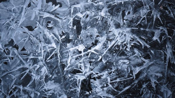 Ice Frozen Texture Wallpaper