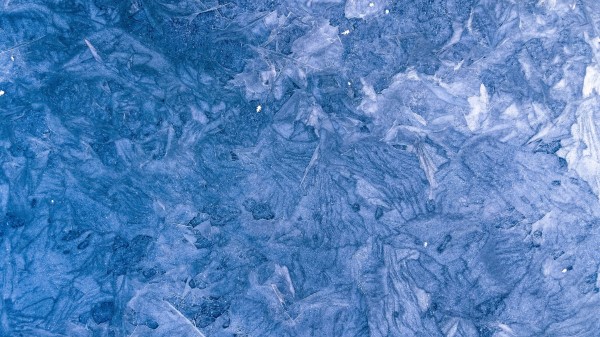 Ice Surface Patterns Wallpaper