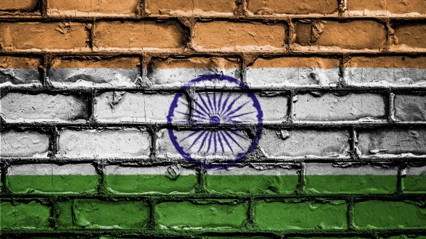 India Flag Texture Wallpaper