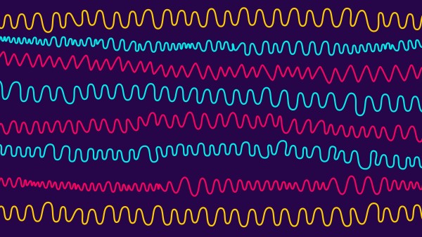 Lines Wavy Patterns Wallpaper