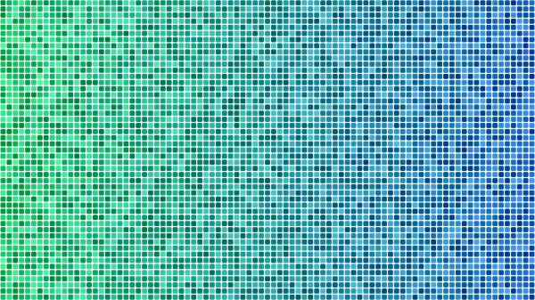 Mosaic Pixels Gradient Wallpaper