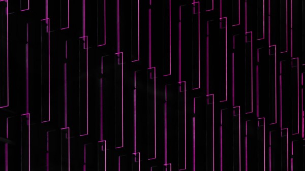 Neon Glow Wall Wallpaper