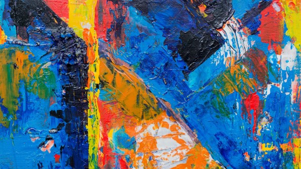 Paint Acrylic Canvas Wallpaper