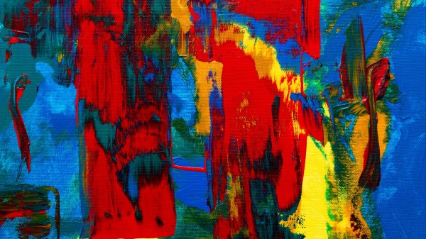 Paint Canvas Stains Wallpaper